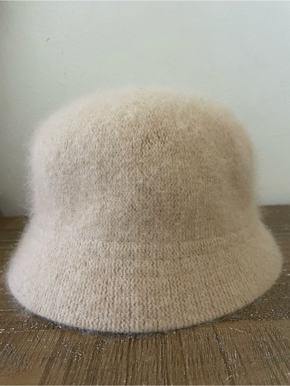 Fuzzy Blush Bucket Hat